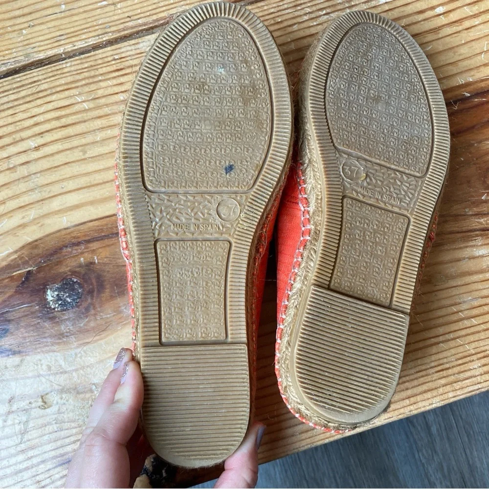 Carvela Orange Women's Espadrille Shoes Size EU 37/US 7